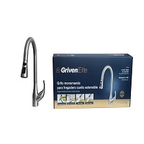 GRIFO GRIVEN MONOMANDO PARA FREGADERO CUELLO FLEXIBLE SATINADO