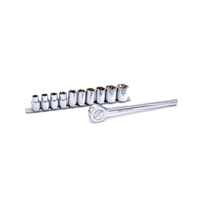 JUEGO DE COPAS SECURITY C-RATCHET 0.5plg. (F. 12 PZA)