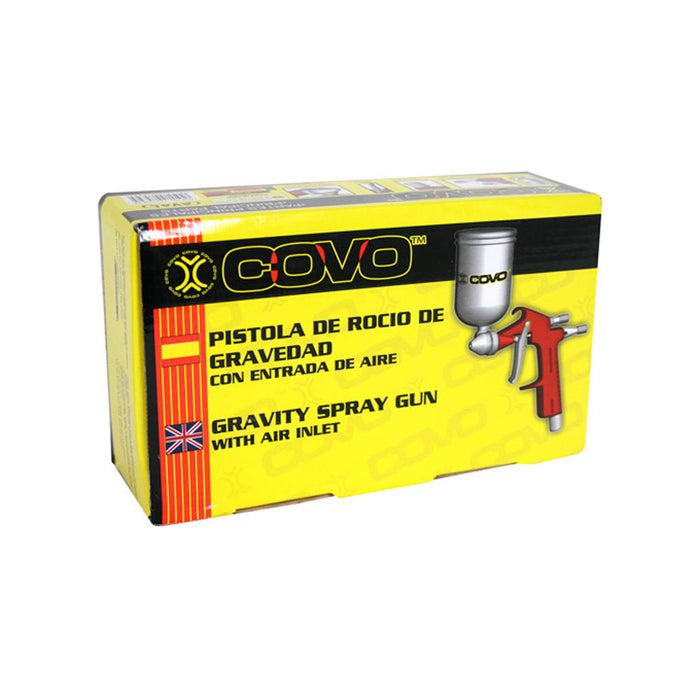 PISTOLA DE ROCIO DE GRAVEDAD COVO (F. 30 BOX)