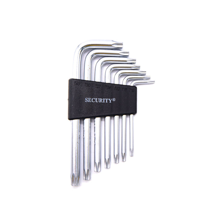 JUEGO DE LLAVES SECURITY TORX 7PZA