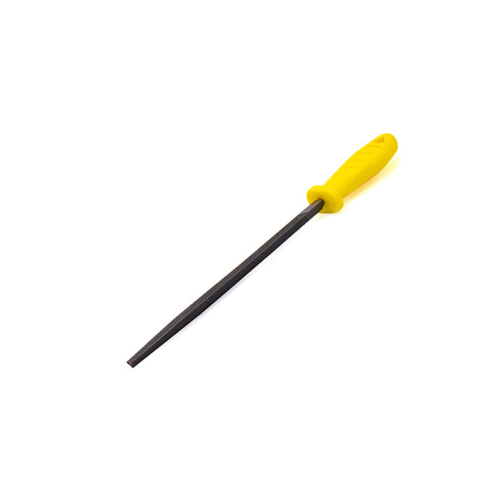 LIMA SECURITY TRIANGULAR 8plg. MANGO AMARILLO (F. 72 SETS)