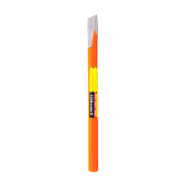 CINCEL PUNTA PLANA SECURITY 0.5X10plg. (F. 48 PZA)