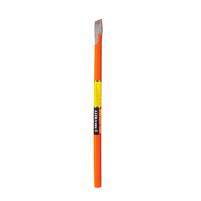 CINCEL PUNTA PLANA SECURITY 3X8X10plg.(F. 48 PZA)
