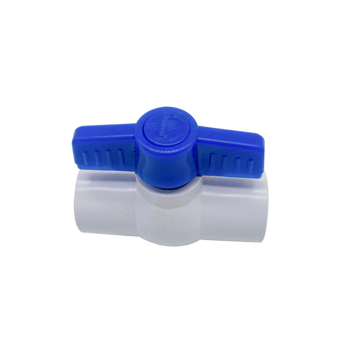 VALVULA DE BOLA 0.5plg. PVC GRIVEN SECURITY (F. 200 PZA)