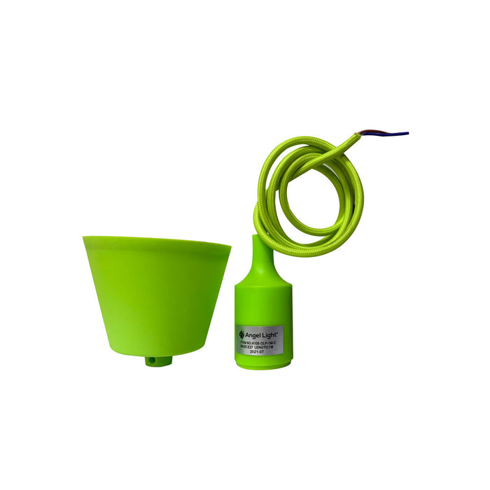 LAMPARA COLGANTE ANGEL LIGHT COLORES 1M (F. 50 PZA)