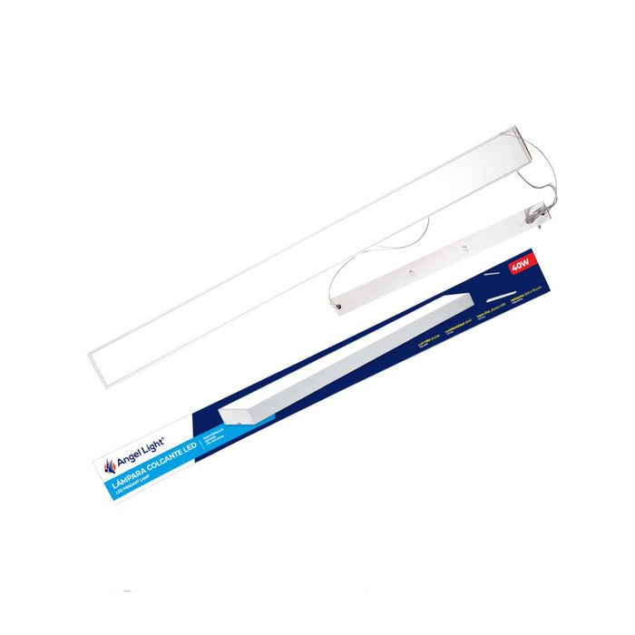 LAMPARA COLGANTE ANGEL LIGHT 40W BLANCO