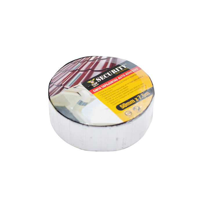 CINTA TAPA GOTERAS SECURITY 50MM x 7.5M (F. 24 PZA)
