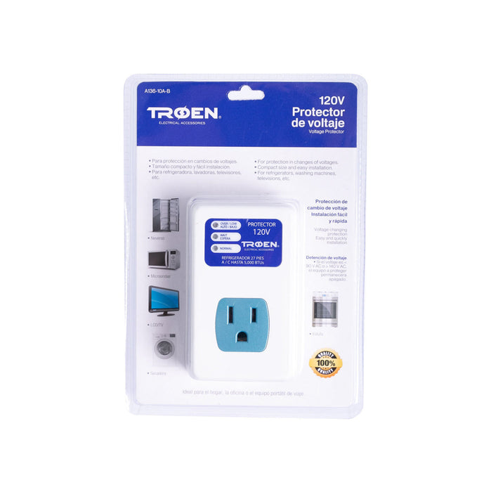 PROTECTOR DE VOLTAJE TROEN 120W (F. 60 PZA)