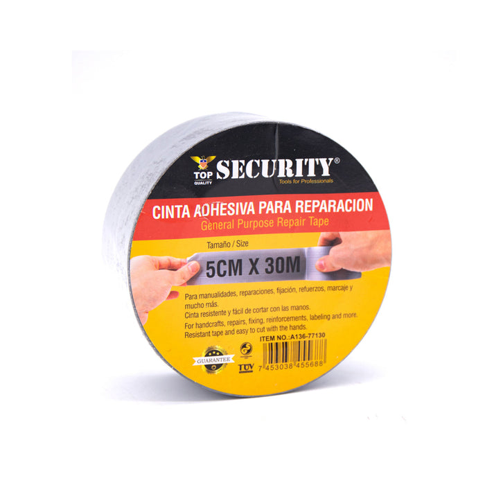 CINTA ADHESIVA P-REPARACION 5CMX30M SECURITY SECURITY (F. 72 PZA)