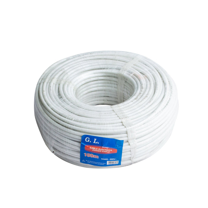 CABLE ELECTRICO GENERALI-LINE #8 HIBRIDO 7 FILAMENTOS COLORES (F. 4 ROLLOS)