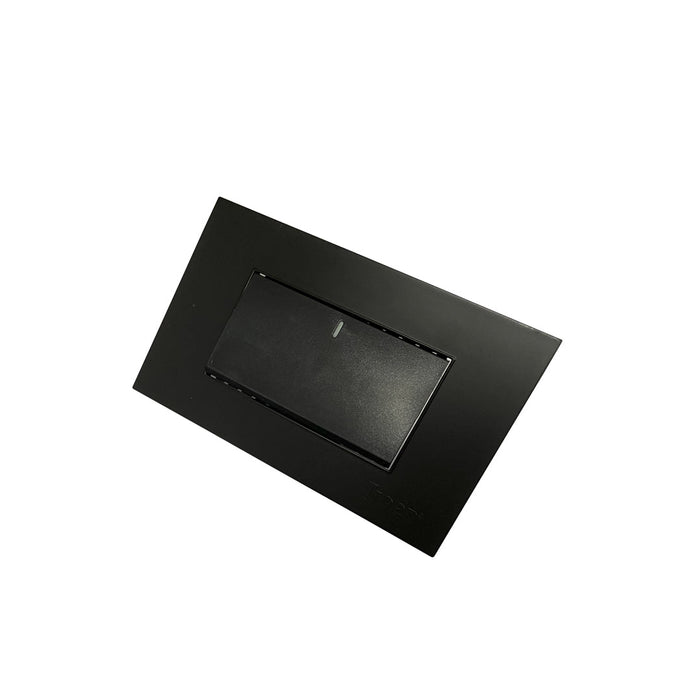 INTERRUPTOR SENCILLO 3 WAY NEGRO