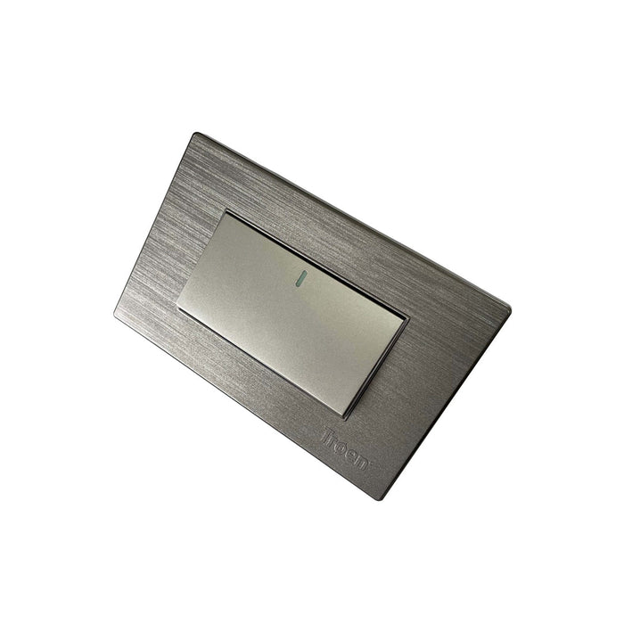 INTERRUPTOR SENCILLO 3 WAY GRIS