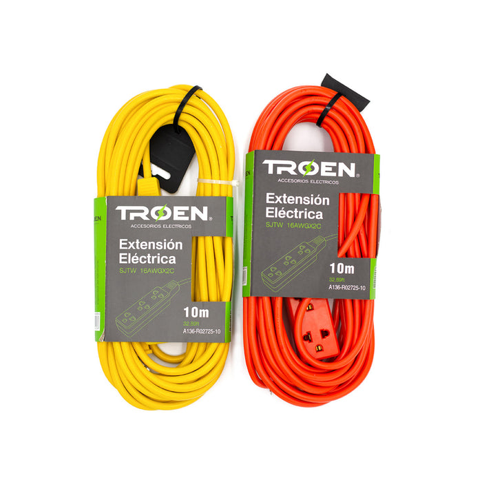 EXTENSION ELECTRICA TROEN INDUSTRIAL TIPO REGLETA 10M (F. 20 PZA)