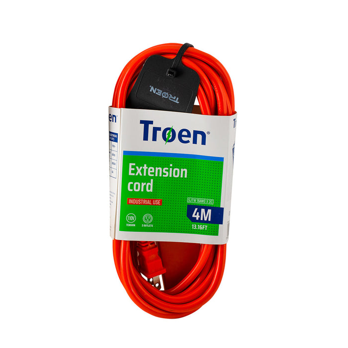 EXTENSION ELECTRICA TROEN INDUSTRIAL TIPO REGLETA 4M (F. 40 PZA)
