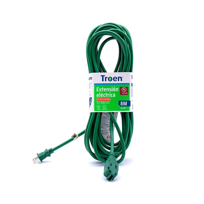 EXTENSION ELECTRICA TROEN 8M VERDE (F. 20 PZA)