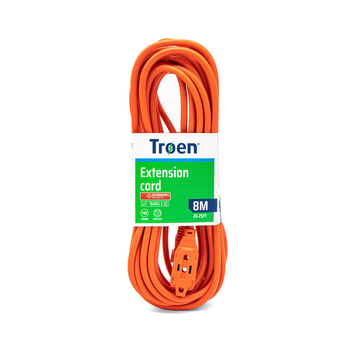 EXTENSION ELECTRICA TROEN POLARIZADA 8M (F.30 PZA)