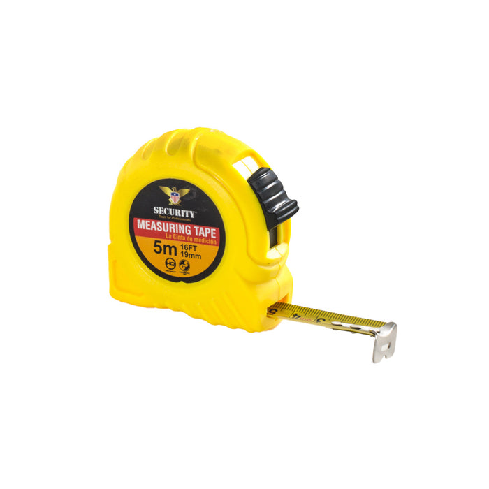 METRO SECURITY 5M ANCHO 19MM AMARILLO (F. 96 PZA)
