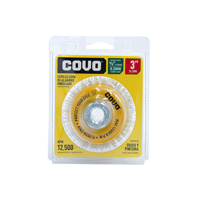 CEPILLO ALAMBRE COVO 3plg. ENTRADA S-8 (F. 36 PZA)