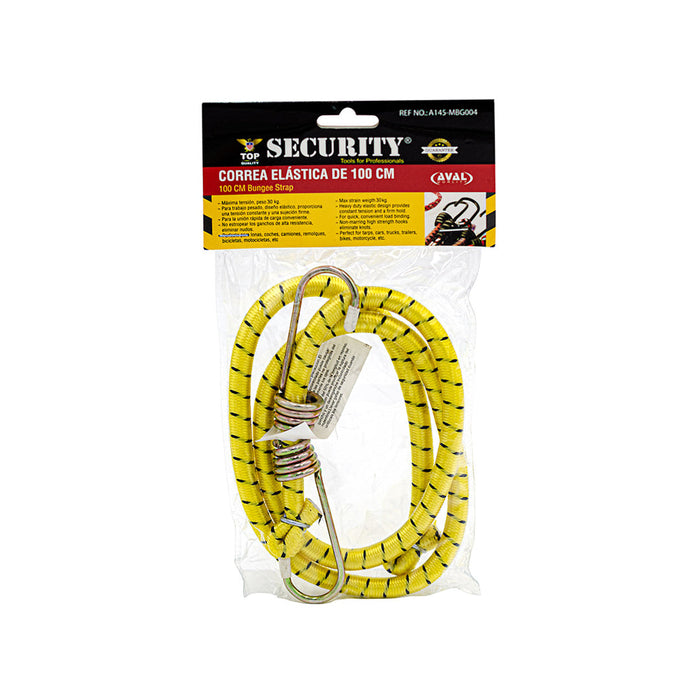 CORREA ELASTICA SECURITY PARA EQUIPAJE 100CM (F. 72 PZA)