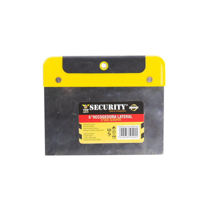 ESPATULA SECURITY SIN MANGO 6plg. (F. 120 PZA)