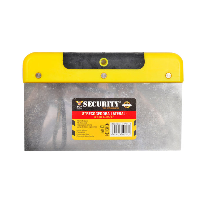 ESPATULA SECURITY SIN MANGO 8plg. (F. 120 PZA)
