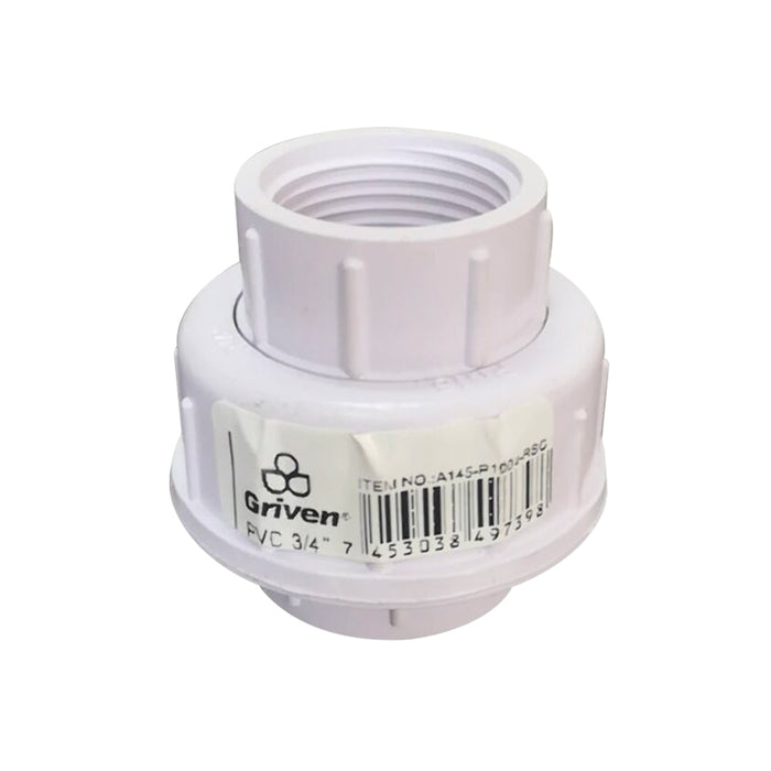 UNION DE PVC ROSCA GRIVEN 0.75plg. (F. 200 PZA)