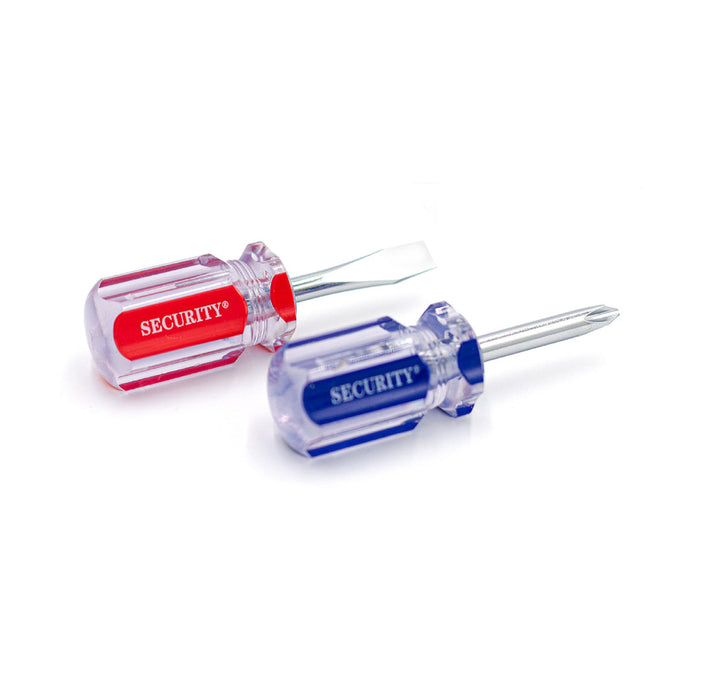 JUEGO DE MINI DESARMADORES SECURITY 2PCS (F. 120 SETS)