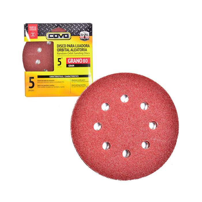 DISCO COVO P-LIJADORA ORBITAL GRANO 80-5plg. (F. 400 SETS)