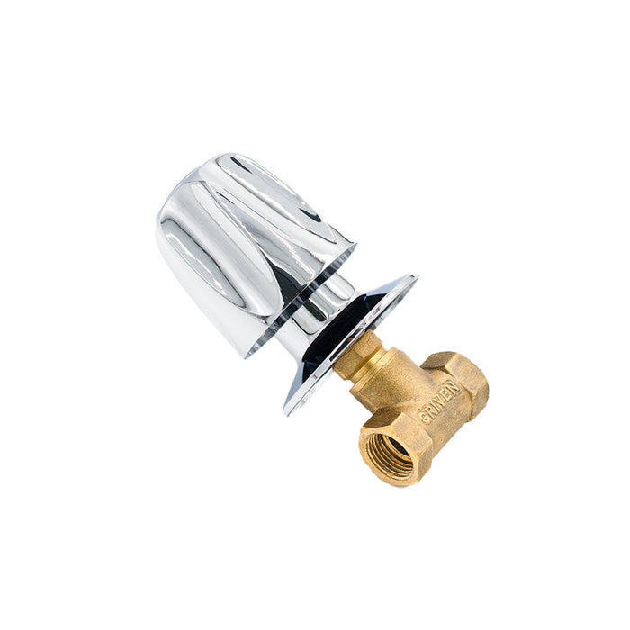 LLAVE P/DUCHA GRIVEN INDIV CUELLO MEDIO MANGO ACRILICO CRO (F. 60 PZA)