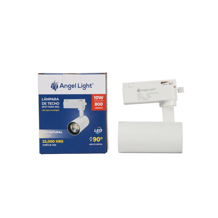 LAMPARA TIPO REFLECTOR DE RIEL ANGEL LIGHT 10W 90° BLANCO