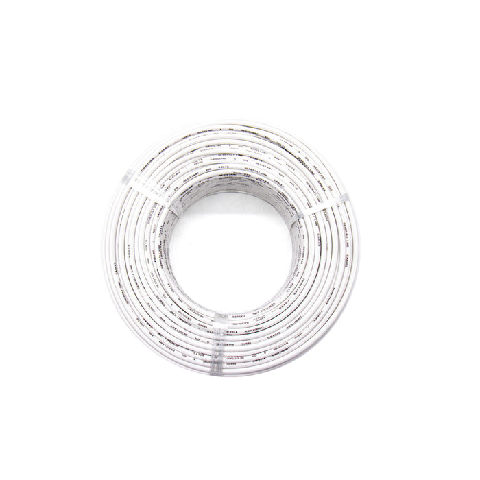 CABLE ELECTRICO BLANCO GENERAL LINE SECURITY (F. 4 ROLLOS)