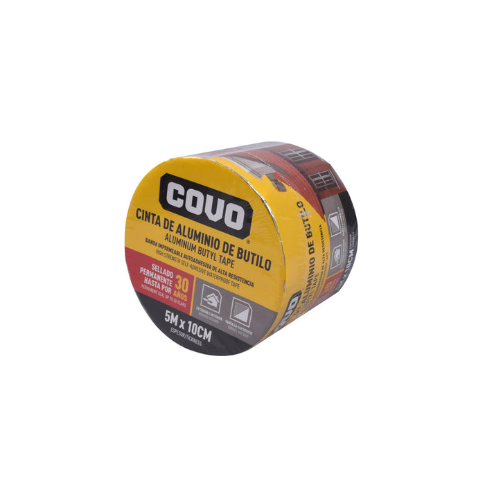 CINTA DE ALUMINIO DE BUTILO COVO (F. 18 ROLLOS)