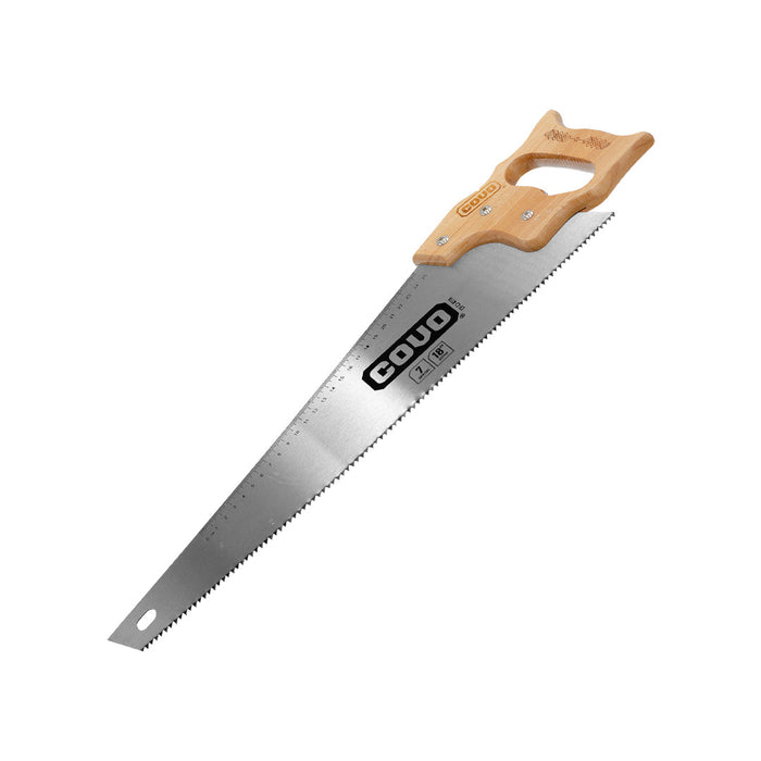 SERRUCHO COVO MANGO DE MADERA C-ESCALA 18plg. (F. 36 PZA)