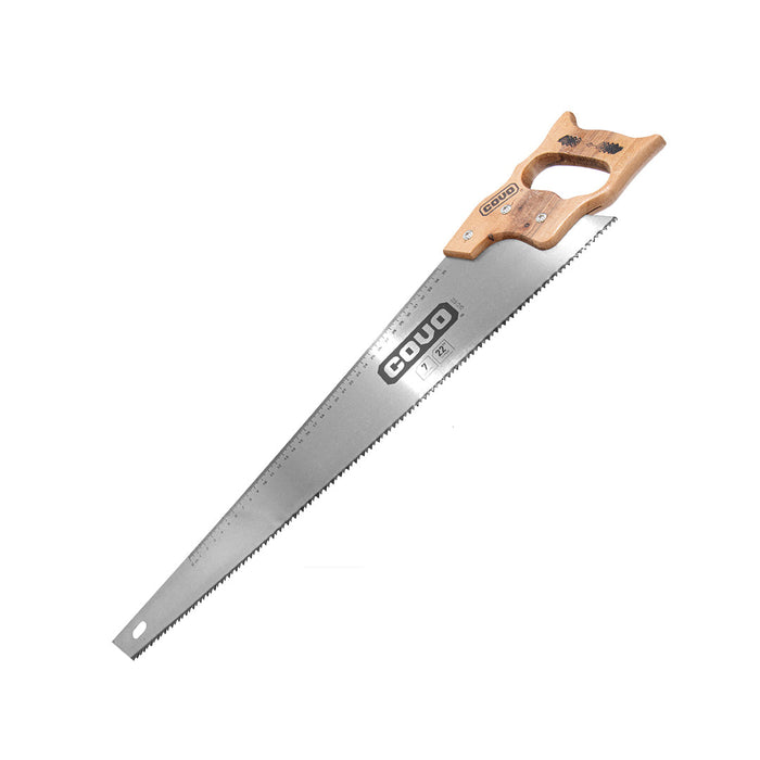 SERRUCHO COVO MANGO DE MADERA C-ESCALA 22plg. (F. 36 PZA)