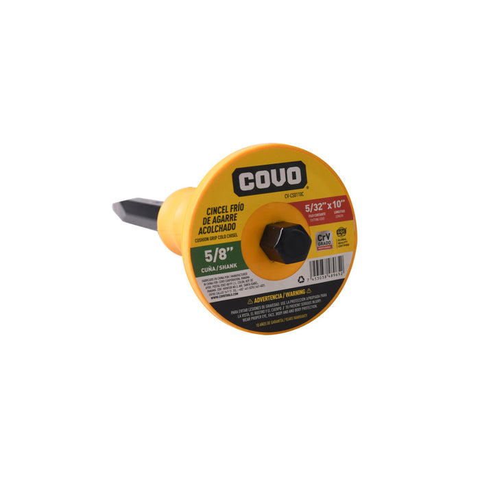 CINCEL FRIO COVO DE AGARRE ACOLCHADO 0.1562plg.X10 plg.(F 24 PZA.)