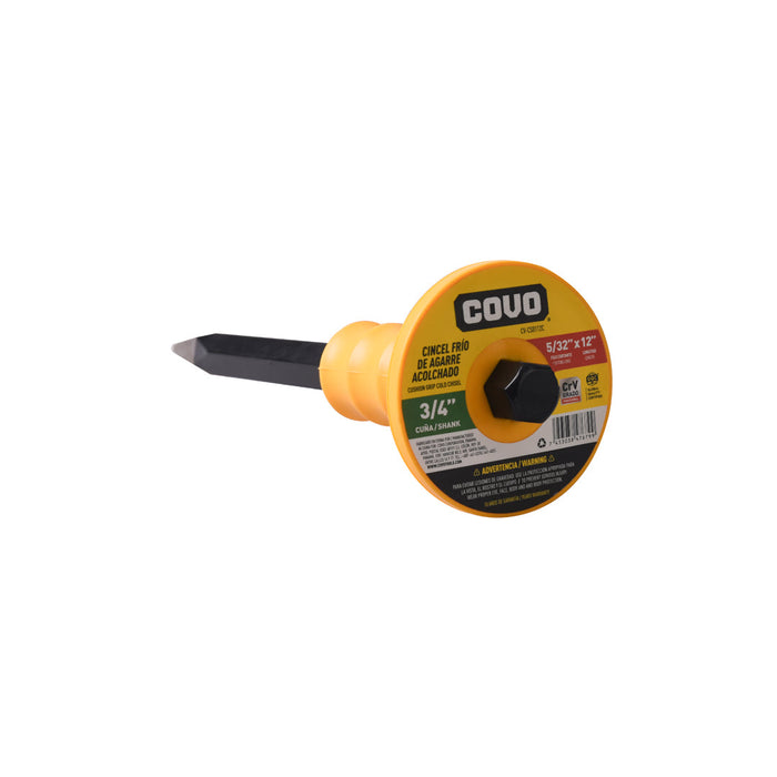 CINCEL FRIO COVO DE AGARRE ACOLCHADO 0.1562plg.X12plg.(F 24 PZA.)