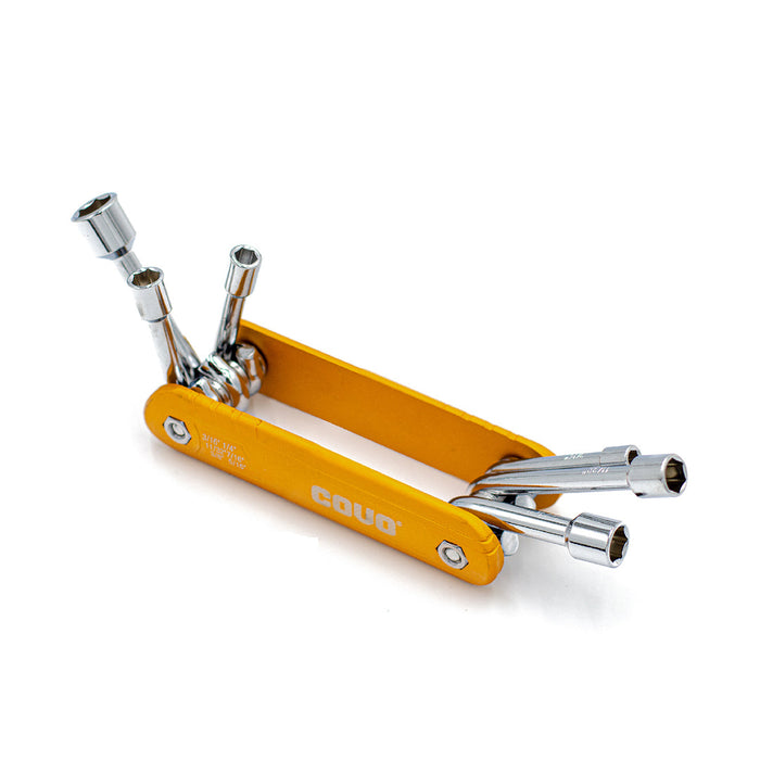 LLAVES DE TUERCAS PLEGABLES COVO 6 LLAVES (F. 60 SETS)