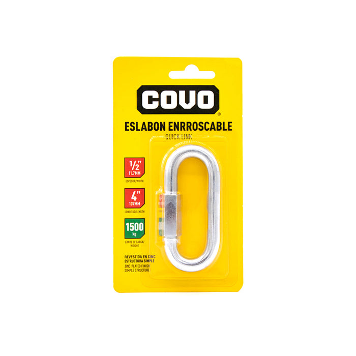 ARNES GANCHO 0.5plg. COVO SECURITY (F. 72 PZA)