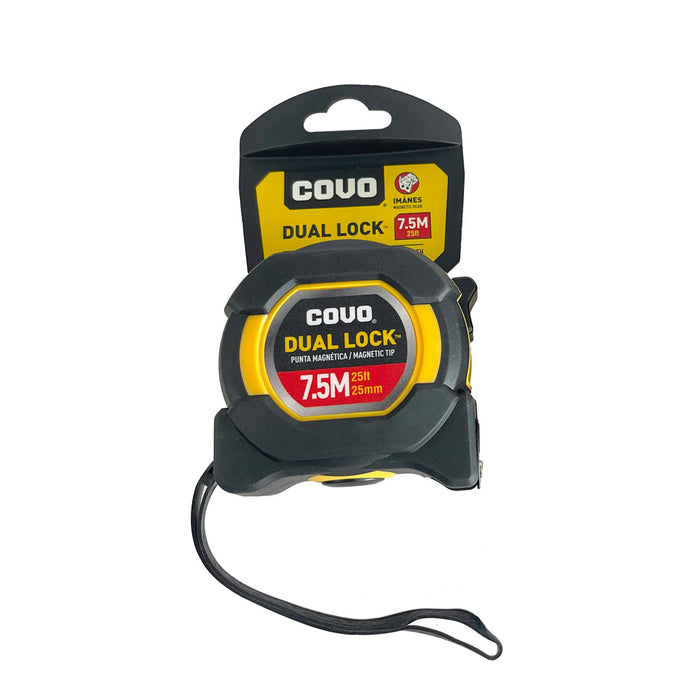 METRO COVO DUAL LOCK 7.5M ANCHO 25MM (F. 60 PZA)