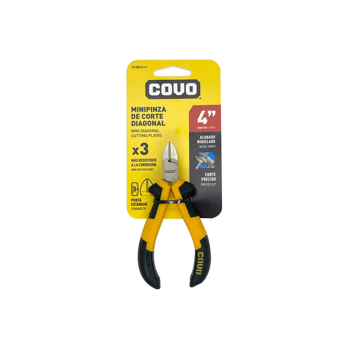 MINI PINZA COVO CORTE DIAGONAL 4"