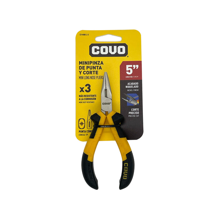 MINI PINZA COVO PUNTA LARGA 5"