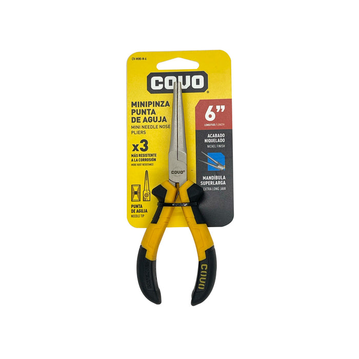 MINI PINZA COVO PUNTA DE AGUJA 6"