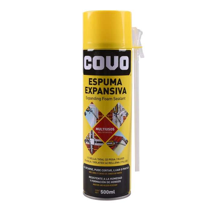 SELLADOR COVO DE ESPUMA EXPANSIVA 500ML (F. 12 SETS)
