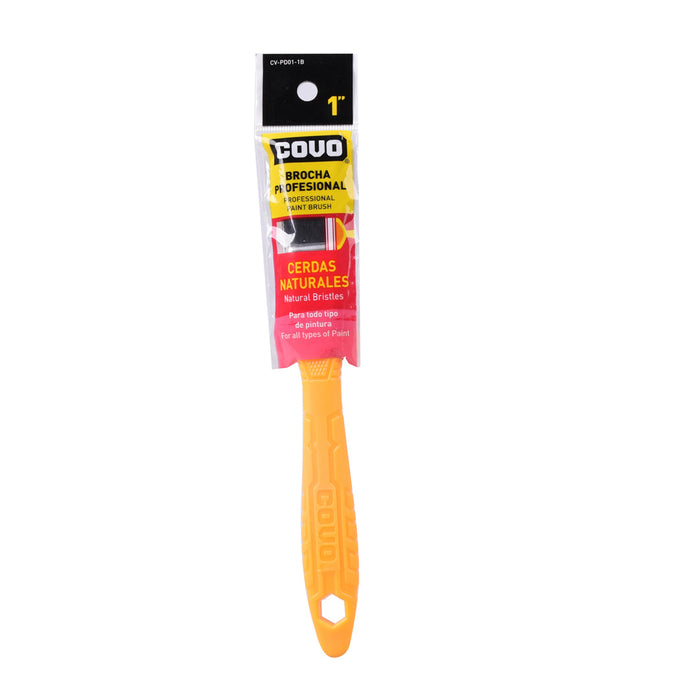 BROCHA COVO CERDA NEGRA 1plg. (F. 600 PZA)