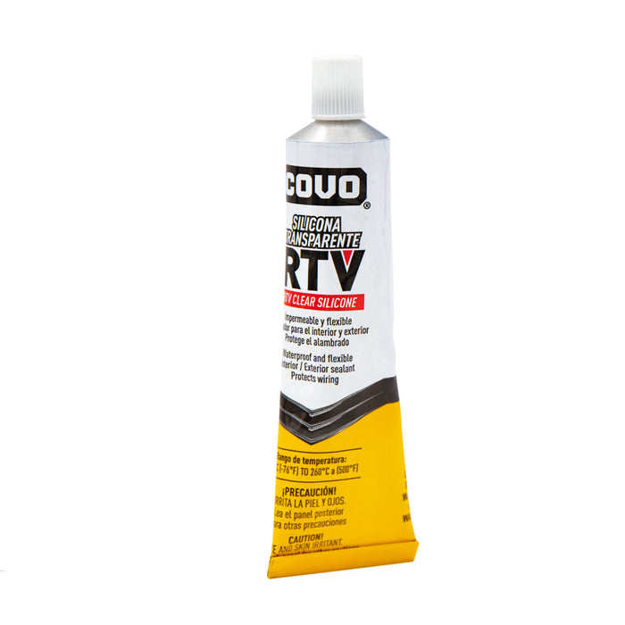 SILICONA COVO TRANSPARENTE 3OZ (F. 120 SETS)
