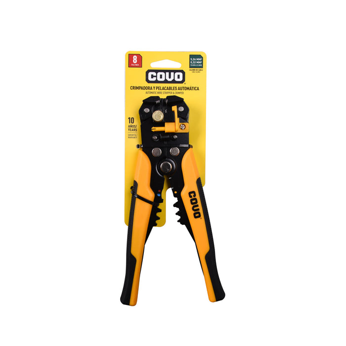 PINZA COVO PELACABLES AUTOMATICA 8plg. (F. 60 PZA)