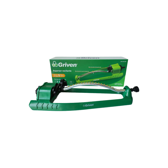 ASPERSOR DE RIEGO OSCILANTE GRIVEN 17 BOQUILLAS