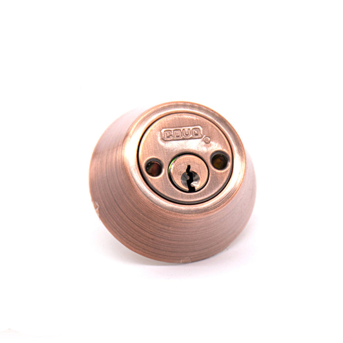 CERROJO DOBLE CILINDRO COVO COLOR BRONCE (F. 24 SETS)