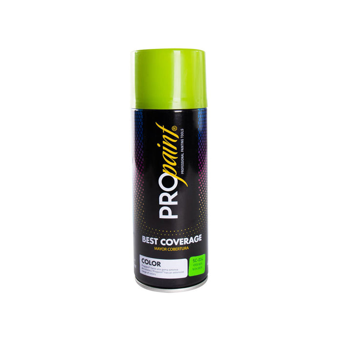PINTURA EN SPRAY PROPAINT VERDE NEON (F. 12 PZA)