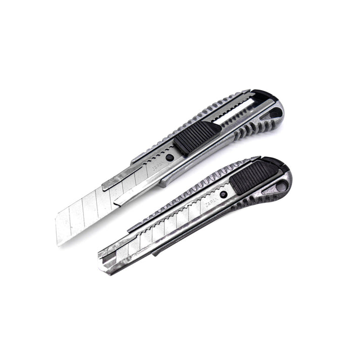 CUCHILLA SECURITY DE METAL RETRACTIL 12 PZS.